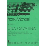 Image links to product page for Una Cavatina for solo bass flute, Op 65 No 3